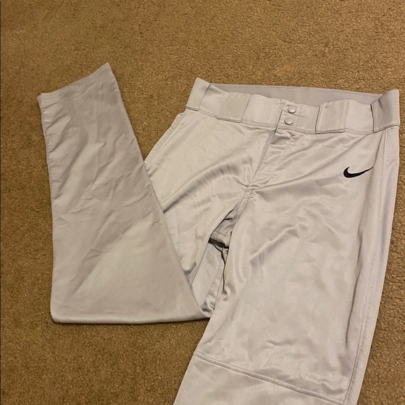 Nike Grey Baseball Pants M - Picture 6 of 6